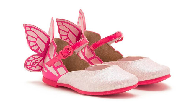 calçados femininos e infantis sophia webster em parceria com a barbie