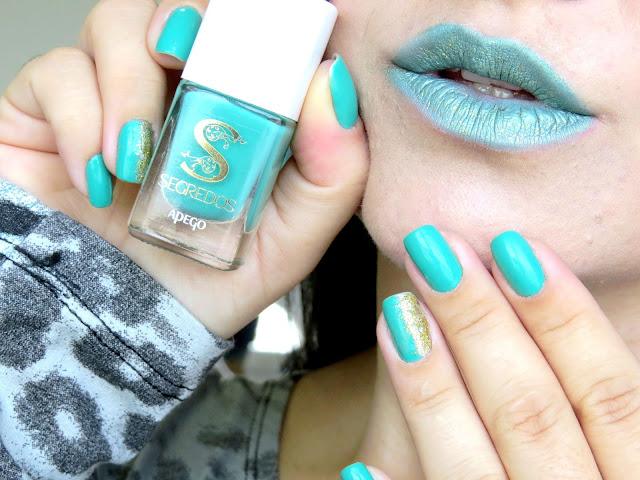 unhas decoradas esmalte da semana segredos cosmétics