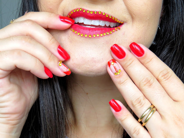 unhas decoradas joias para unhas