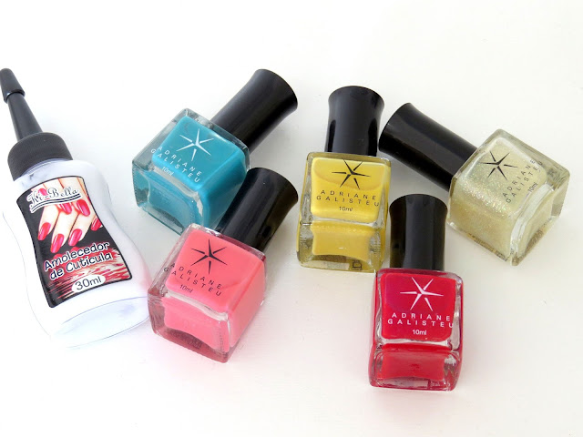 amolecedor de cutícula esmaltes adriane Galisteu
