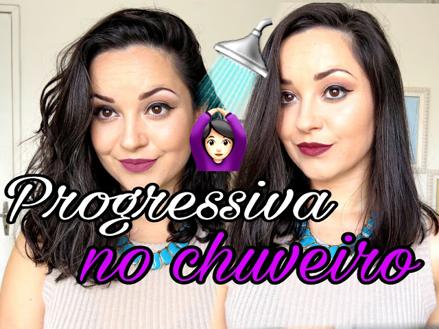 progressiva no chuveiro como fazer
