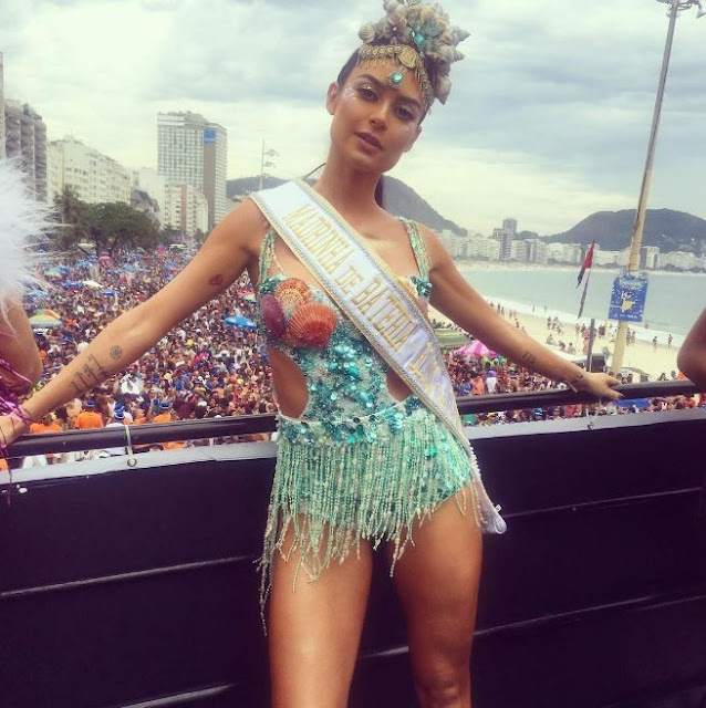 thaila ayla no bloco de carnaval 2017