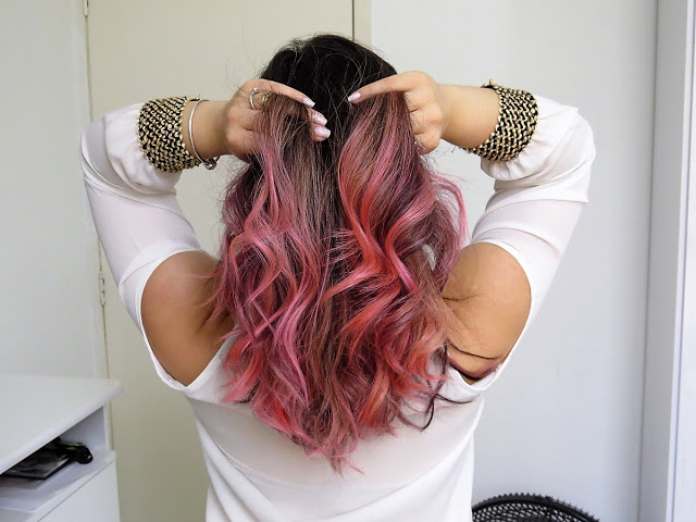 cabelos rosas
